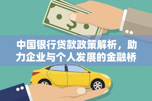 鹿野中国银行贷款政策解析，助力企业与个人发展的金融桥梁