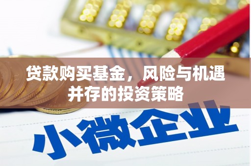鹿野贷款购买基金，风险与机遇并存的投资策略