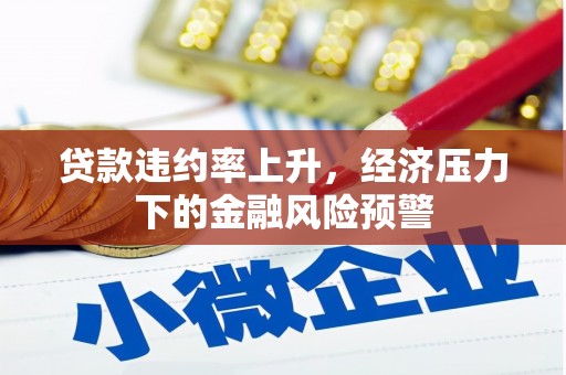 鹿野贷款违约率上升，经济压力下的金融风险预警