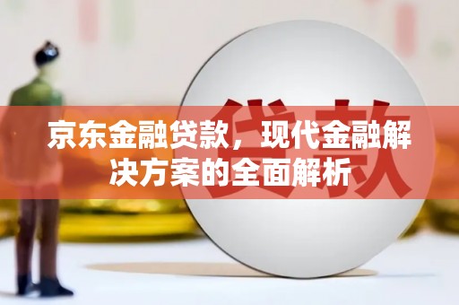 鹿野京东金融贷款，现代金融解决方案的全面解析