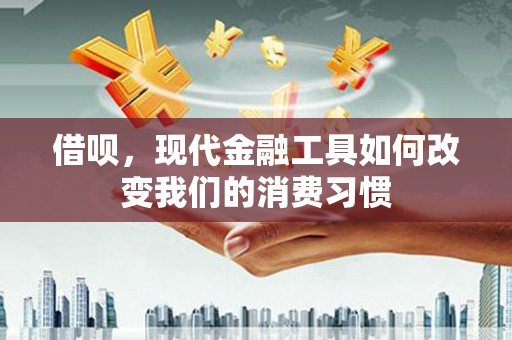 鹿野借呗，现代金融工具如何改变我们的消费习惯