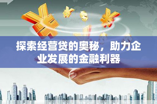 鹿野探索经营贷的奥秘，助力企业发展的金融利器