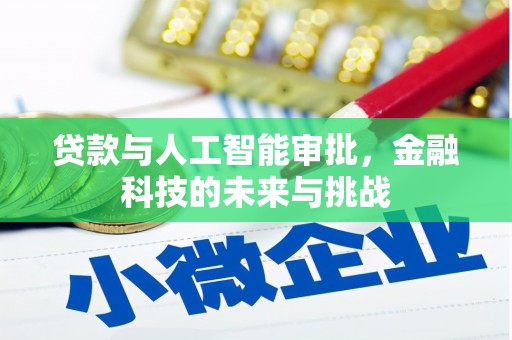 鹿野贷款与人工智能审批，金融科技的未来与挑战