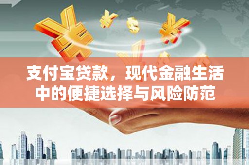 鹿野支付宝贷款，现代金融生活中的便捷选择与风险防范
