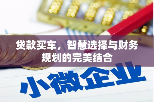 鹿野贷款买车，智慧选择与财务规划的完美结合