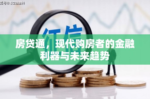 鹿野房贷通，现代购房者的金融利器与未来趋势