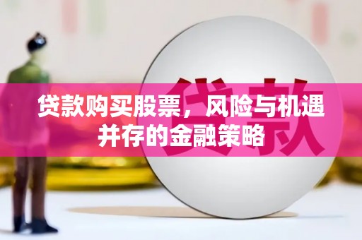 鹿野贷款购买股票，风险与机遇并存的金融策略
