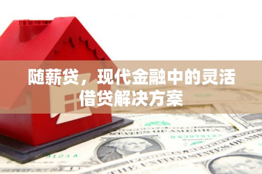 鹿野随薪贷，现代金融中的灵活借贷解决方案