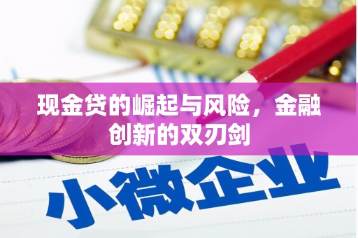 鹿野现金贷的崛起与风险，金融创新的双刃剑
