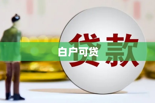 鹿野白户可贷