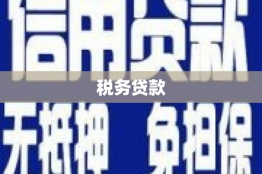 鹿野税务贷款
