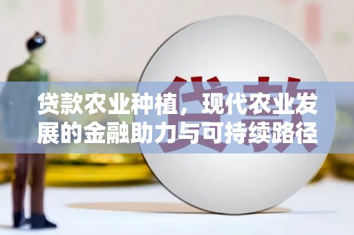 鹿野贷款农业种植，现代农业发展的金融助力与可持续路径