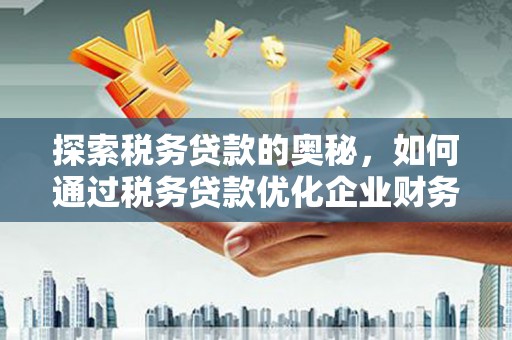 鹿野探索税务贷款的奥秘，如何通过税务贷款优化企业财务