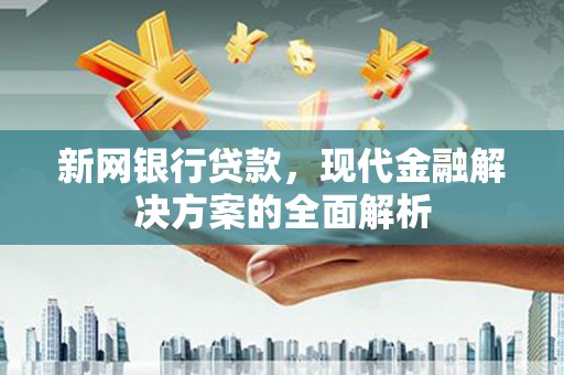鹿野新网银行贷款，现代金融解决方案的全面解析