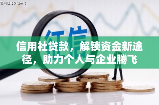 鹿野信用社贷款，解锁资金新途径，助力个人与企业腾飞