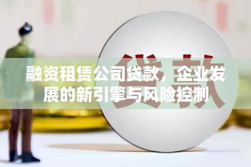 鹿野融资租赁公司贷款，企业发展的新引擎与风险控制