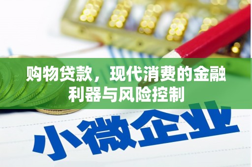 鹿野购物贷款，现代消费的金融利器与风险控制