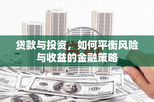 鹿野贷款与投资，如何平衡风险与收益的金融策略