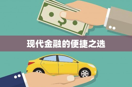 鹿野现代金融的便捷之选