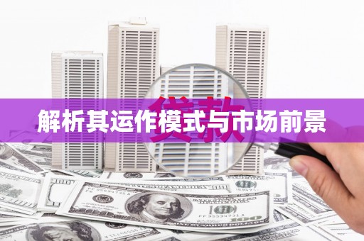 鹿野解析其运作模式与市场前景
