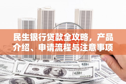 鹿野民生银行贷款全攻略，产品介绍、申请流程与注意事项